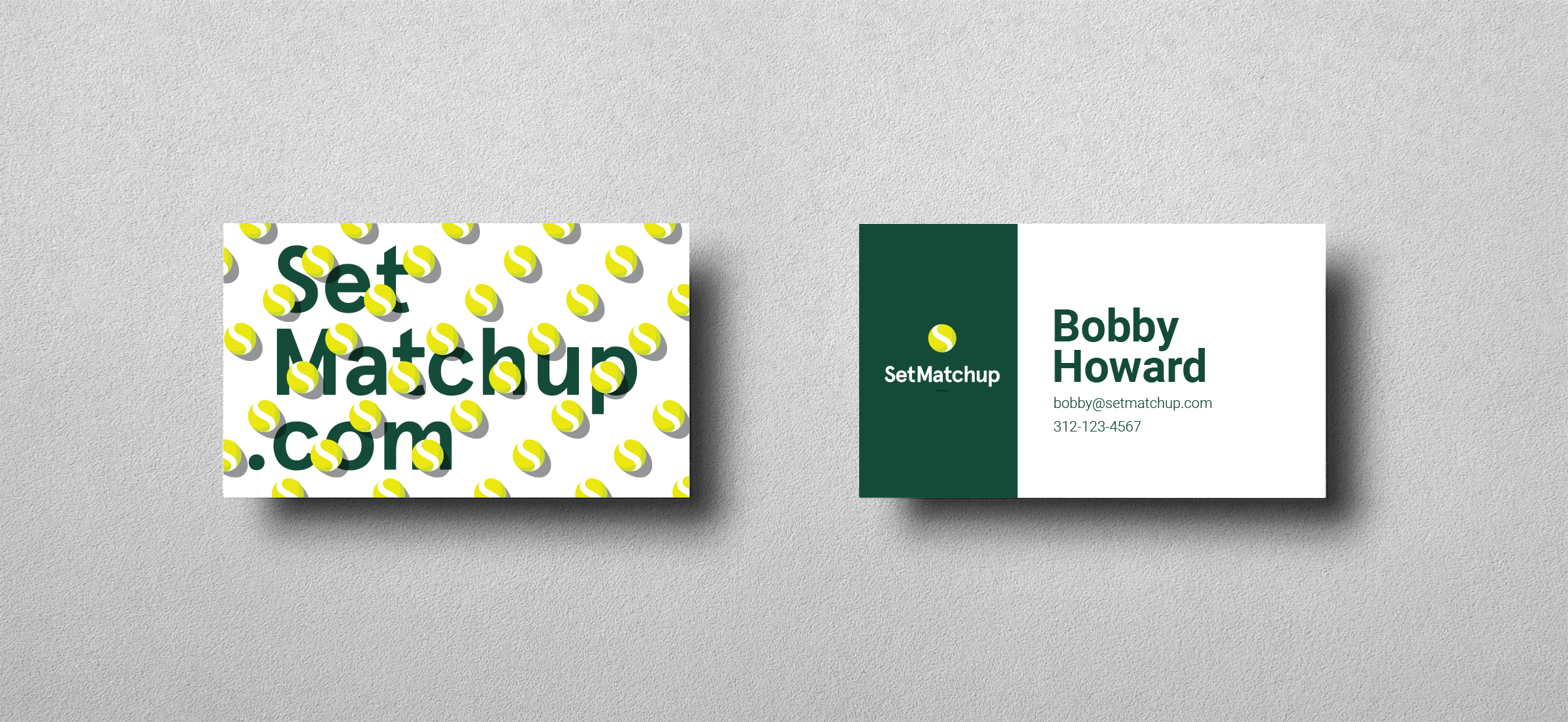 SetMatchup business cards